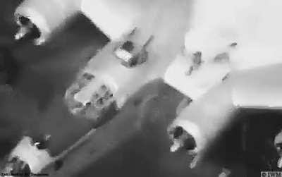 Japanese anti-air takes out US B-24, WW2