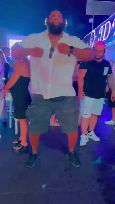 To enjoy a drink at the party 