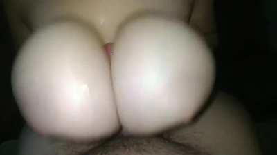 Incridible Huge Tits - She Has a Master'S Degree in Titfucking. Pov Gif by