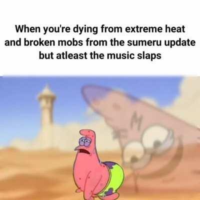 Atleast im going to die vibing