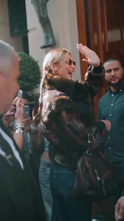 'Bella in Paris today' - IG September 2025