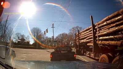 At least he flagged that oversized load