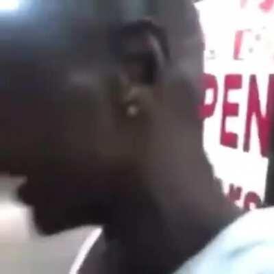 Unc was acting crazy had to set em straight