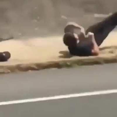 The importance of wearing a helmet.