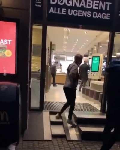 Just a tad bit away from the Maccies