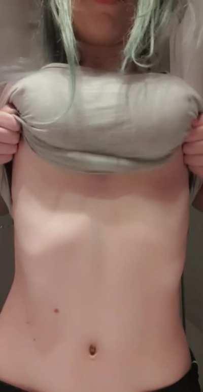 Imagine me sitting on top of you and seeing these bounce...