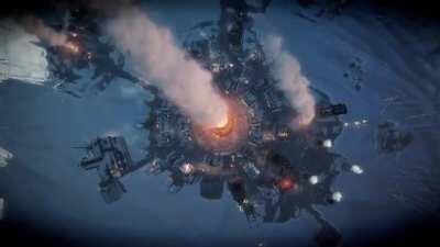 Вспомнил как играл во фростпанк зимой во время пурги