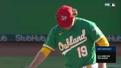 [Highlight] Kike Hernandez blasts a solo homer to extend the Red Sox lead