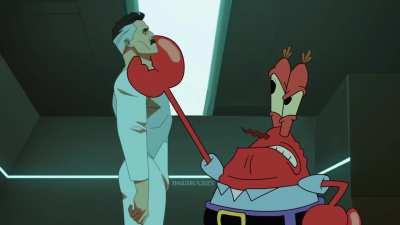I'm sorry for making this, I couldn't unhear Clancy Brown's Mr. Krabs