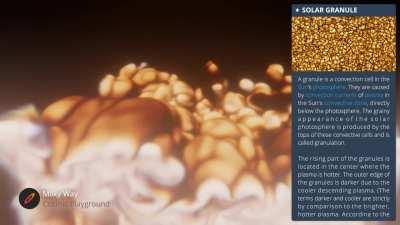 Let's play with the surface of the Sun (Credit: Milky Way app)