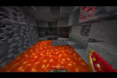 Here's the real one (Cursed Minecraft). Watch till the end.