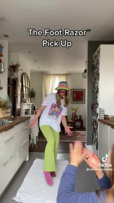 Shaving in a Small Shower Dance Moves