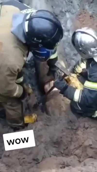 The guy looks drained