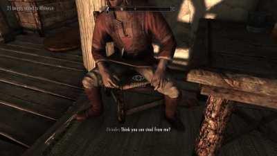 Think you can steal from me?