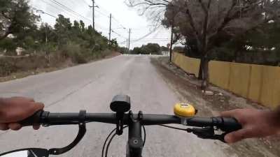 First bike ride to work this year