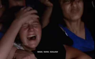 Enver Pasha holding a speech to Turkish youth.(circa 1915)