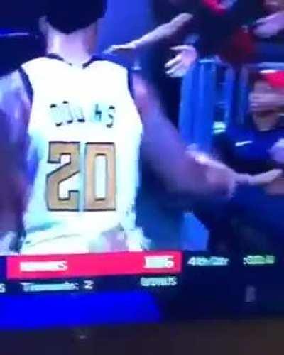 not watching who you high five