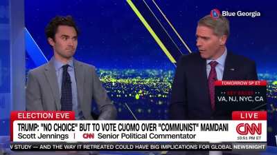 David Hogg to Scott Jennings: 