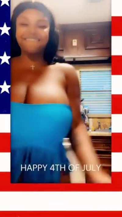 You celebrating with her?