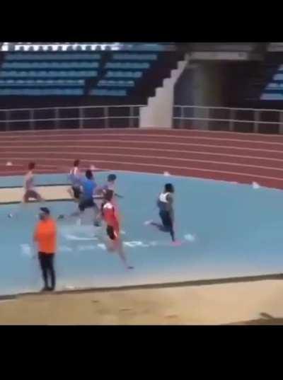 He was just too fast