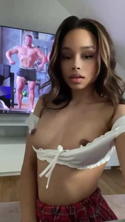 who wanna touch my soft little titt’s?