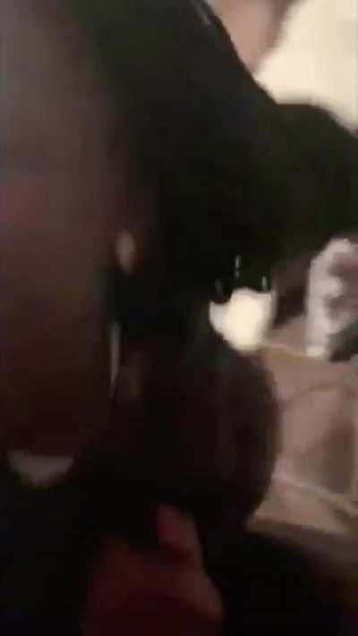 Girl put her hands on guy at a family function then this happened