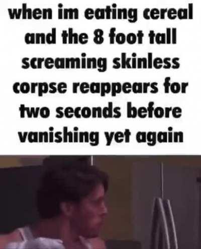 I will pour him a bowl next time