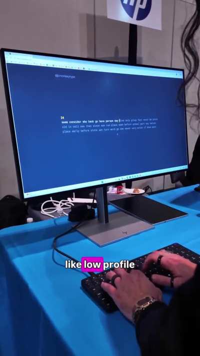 A keyboard that is also a computer