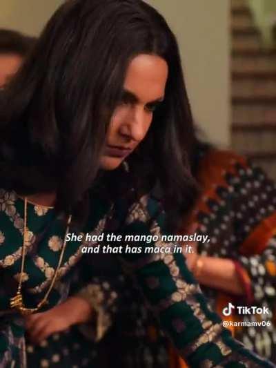 They got the indian grandma part alright 😂😂😂