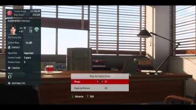 They really didn't want me to sign him huh, just ran out