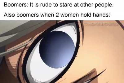 We'll be stared because