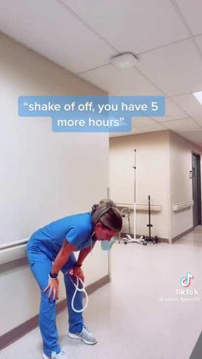 « Lost a patient today » let me setup my camera real quick for some TikTok views.