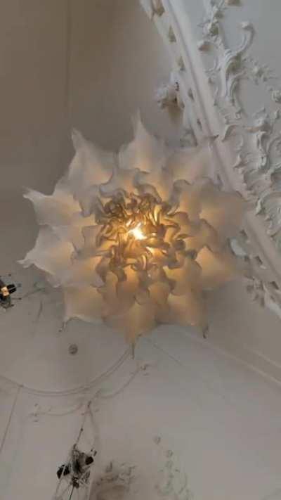 Trippy Shylight by studio.drift at the Rijksmuseum