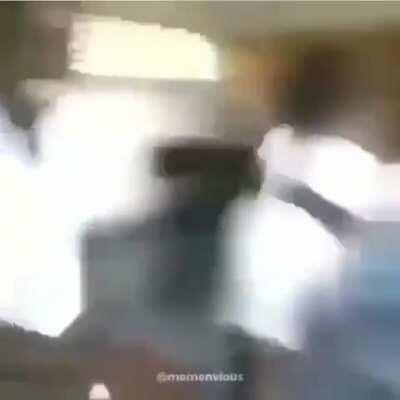 He was watching george lopez caw caw