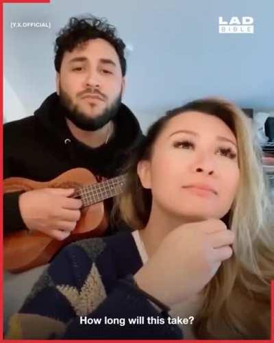 Dude annoys girlfriend with songs about her