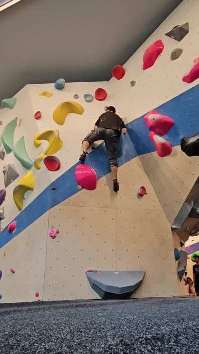 At our gym we call this hold the Papa Smurf