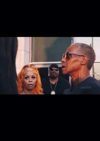 Chrisean rock’s dad punches blueface🫢