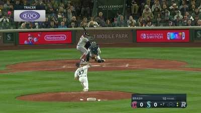 [Highlight] Matt Brash makes Jose Ramirez fall over for the strikeout