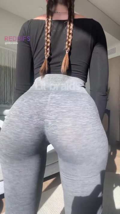 These yoga pants were made for me