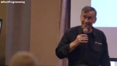 “Killing is just not that big a deal.” “Feel good about it.” Law Enforcement agencies pay Dave Grossman to train police officers to take pride in shooting people.