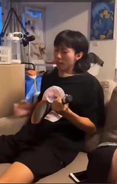 Guitar hero, masochist version.