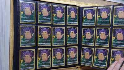 Finished off my Pikachu binder the other day.