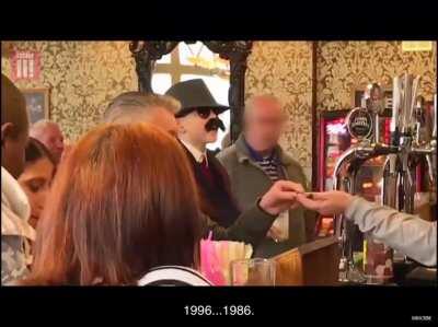 Just give the man his drink