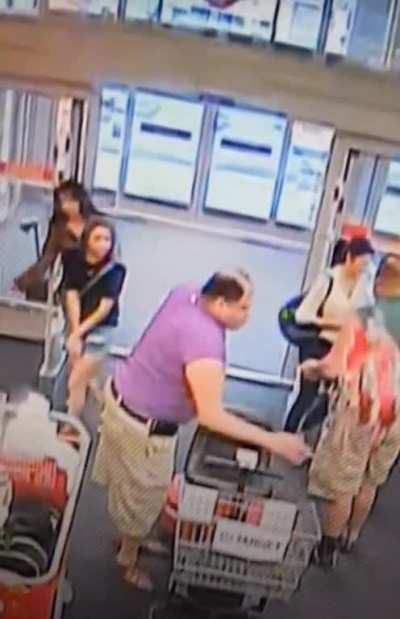 WCGW when putting a balloon in the cart