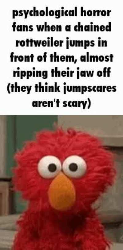 when the dog is a physical manifestation of their sexual frustration or some other pretentious shit idk