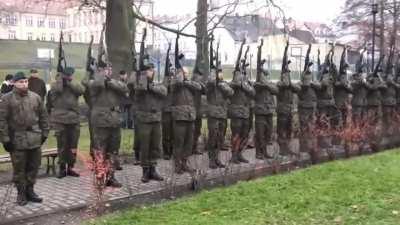 A little humor.....rifle drill gone wrong