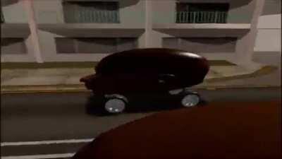 Dababy convertible in GTA San andreas