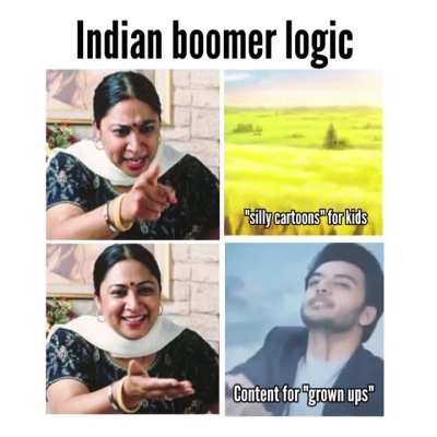 According to Indian mom..