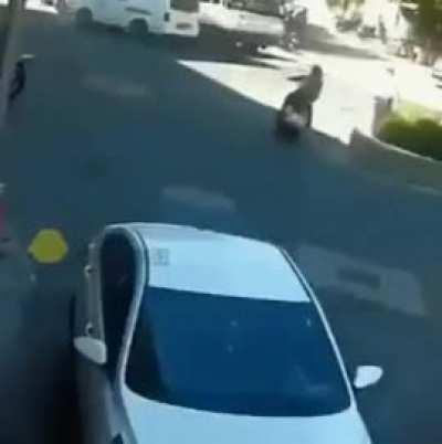 She’s a really bad hired assassin