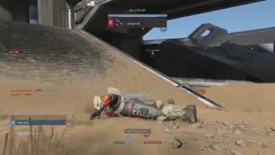 Probably the coolest capture I’ve ever done in any halo! Sliding under a hog for the point!